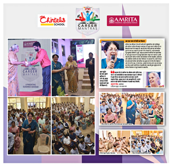 Dr. Amrita Dass : A Trailblazer Guiding AND career counselling workshop for mentoring parents and students.